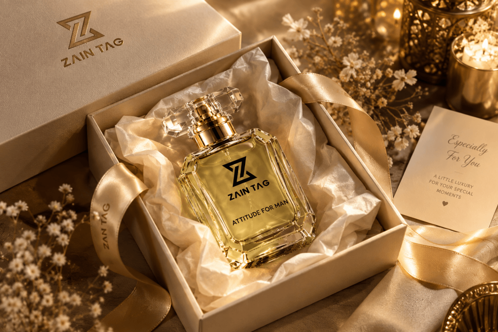 Perfume impression gift set packaging Pakistan