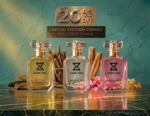 Attitude For Man, Majestic Oud and Classic Flora