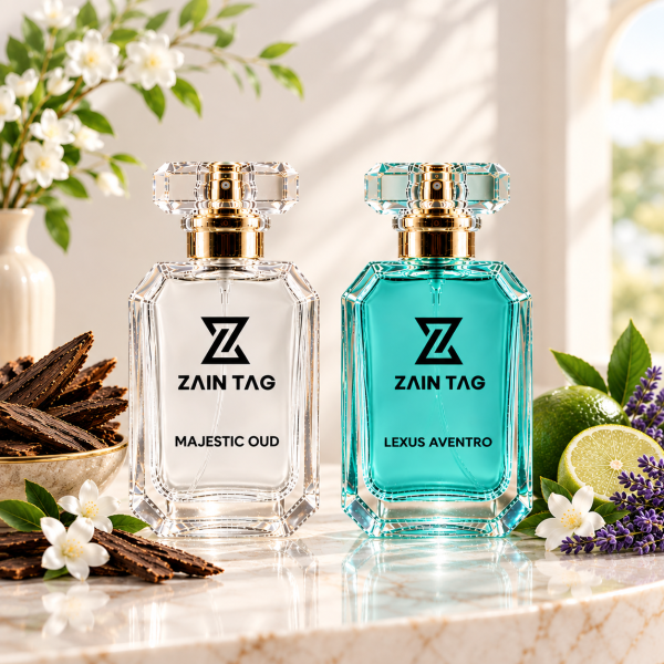 Majestic Oud & Lexus Aventro Combo Pakistan Majestic Oud & Lexus Aventro 50ml combo perfume set - ZainTag